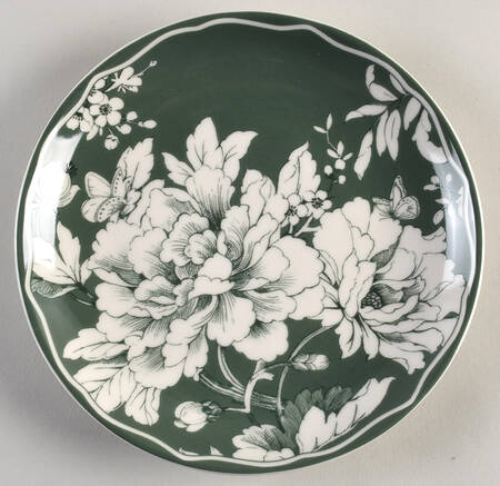 Brittany Sage Salad Plate by 222 Fifth (PTS)