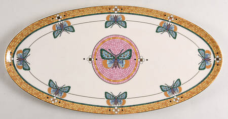 Bistro Garden 16" Oval Serving Platter