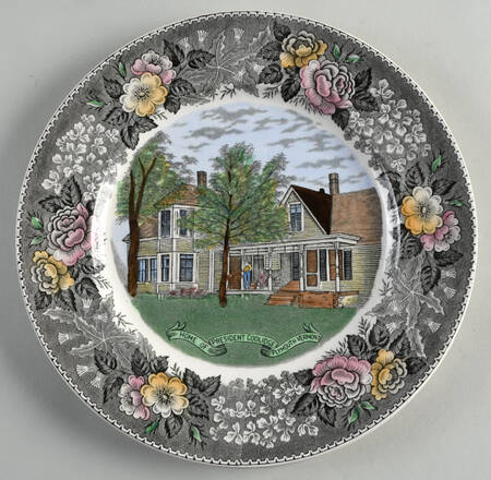 Home of President Coolidge by Adams China