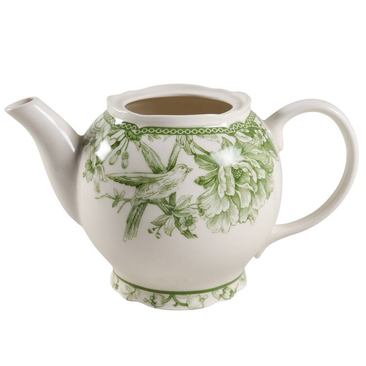 Adelaide Moss Green Teapot No Lid