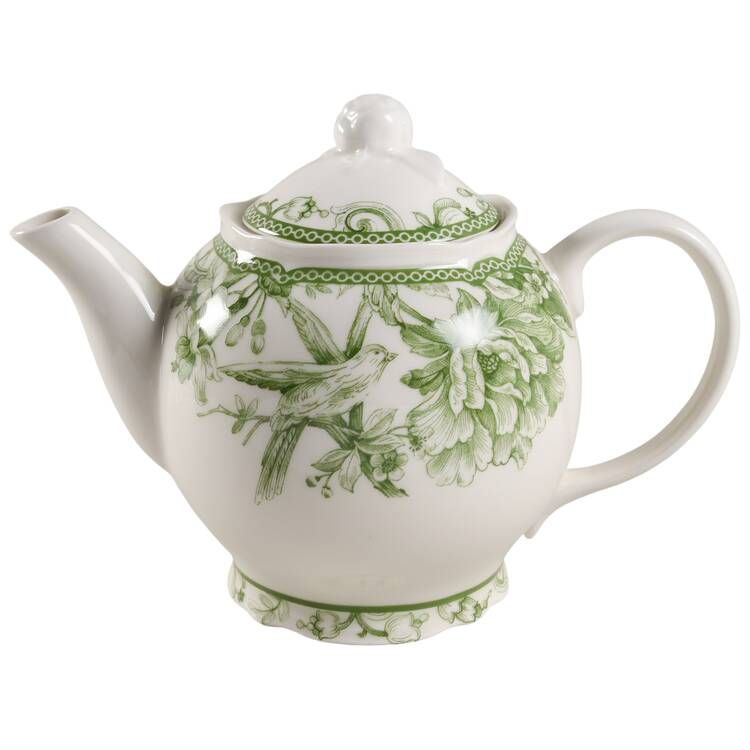 Adelaide Moss Green Teapot & Lid