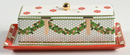 Festive Bistro 1/4 Lb Covered Butter by Anthropologie