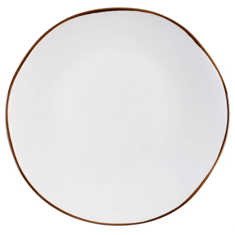 Brasa White Dinner Plate