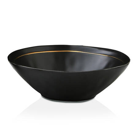 Clara Black Coupe Cereal Bowl