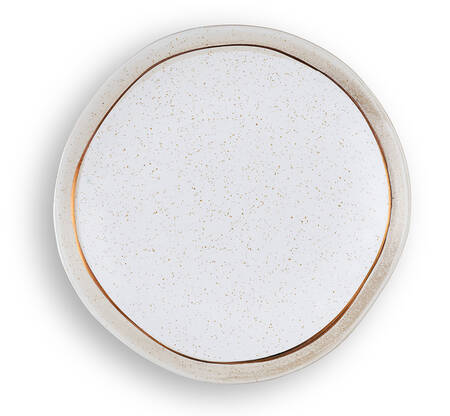 Clara White Salad Plate