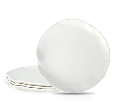 Atik White Salad Plate