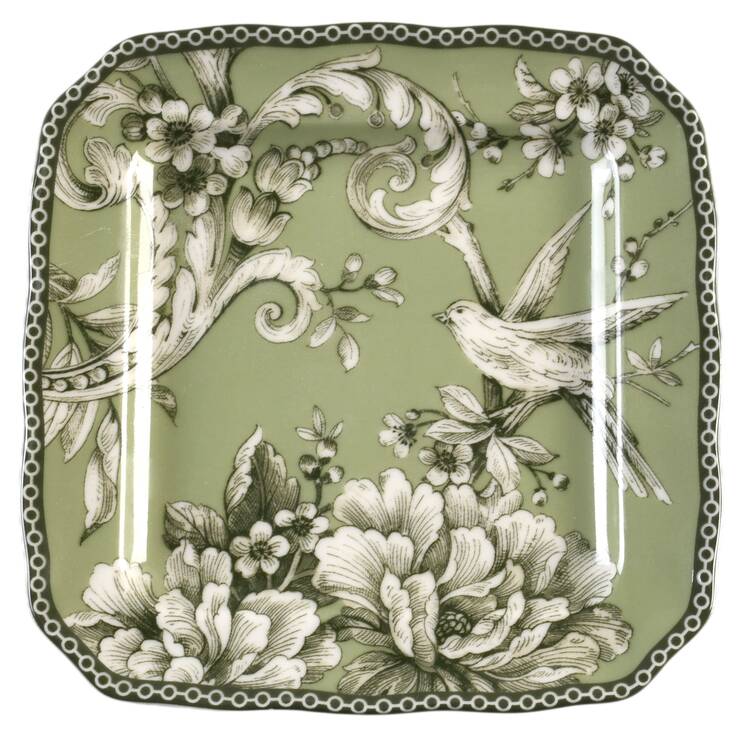 Adelaide Sage Square Appetizer Plate