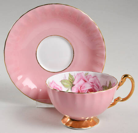 1789 Footed Cup & Saucer Set