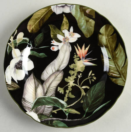 Borneo Salad Plate