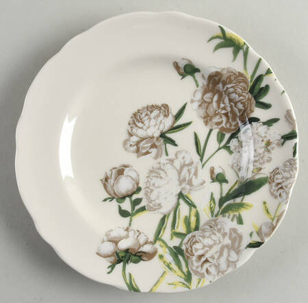 Luxe Peony Salad Plate