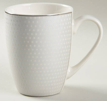 Silver Brocade Mug