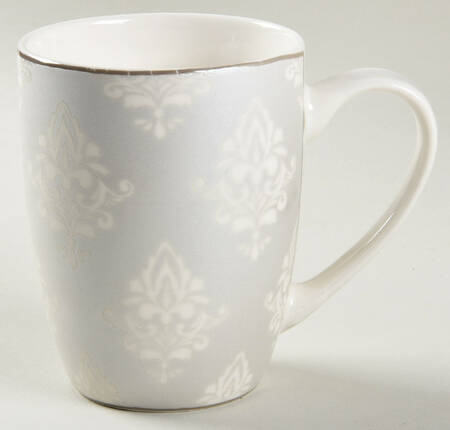 Silver Brocade Mug