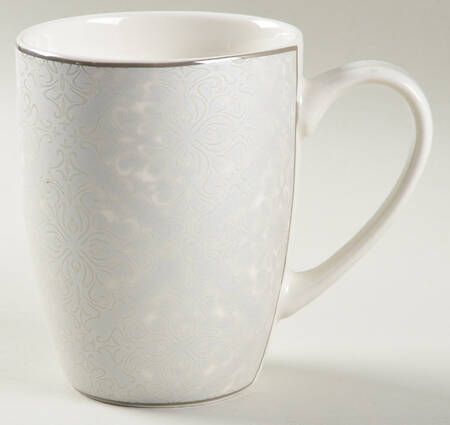 Silver Brocade Mug
