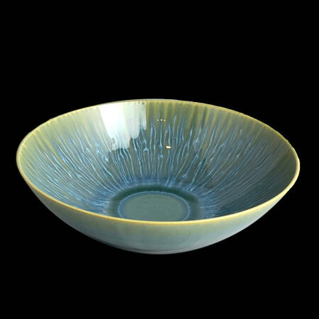 Stillwater Verde 9" Round Serving Bowl