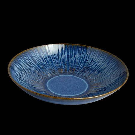 Stillwater Azul 8" Low Round Flared Bowl
