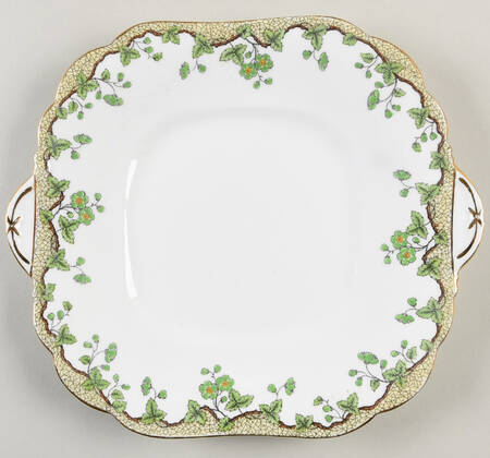 B1305 Square Handled Cake Plate