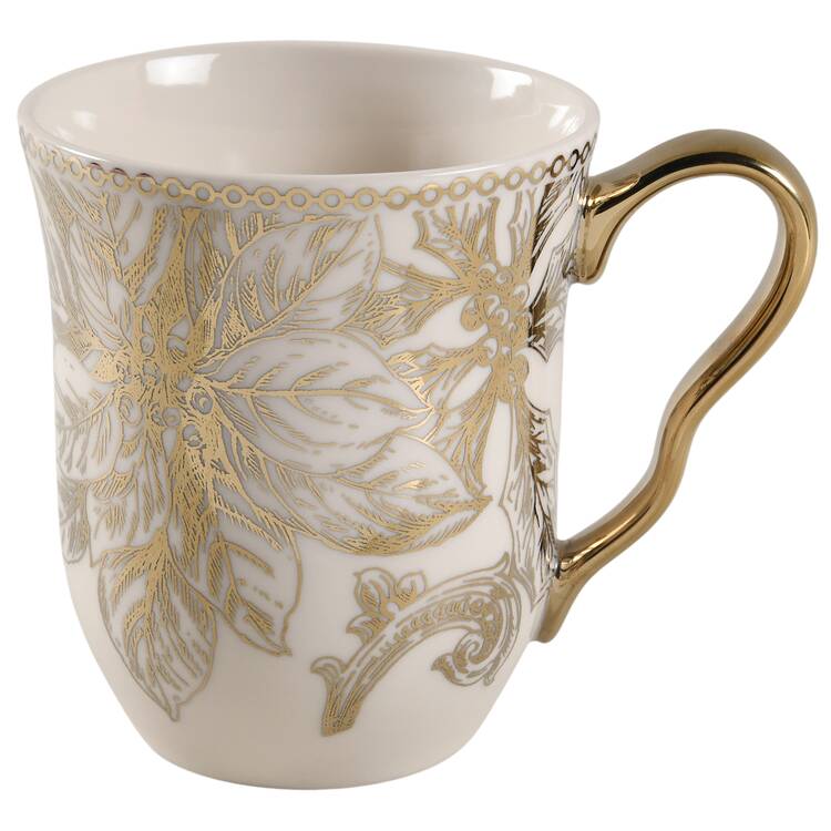Christmas Lane Electroplate Mug