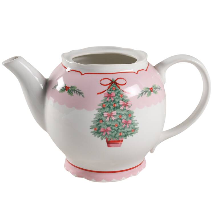 Pinkmas Teapot No Lid