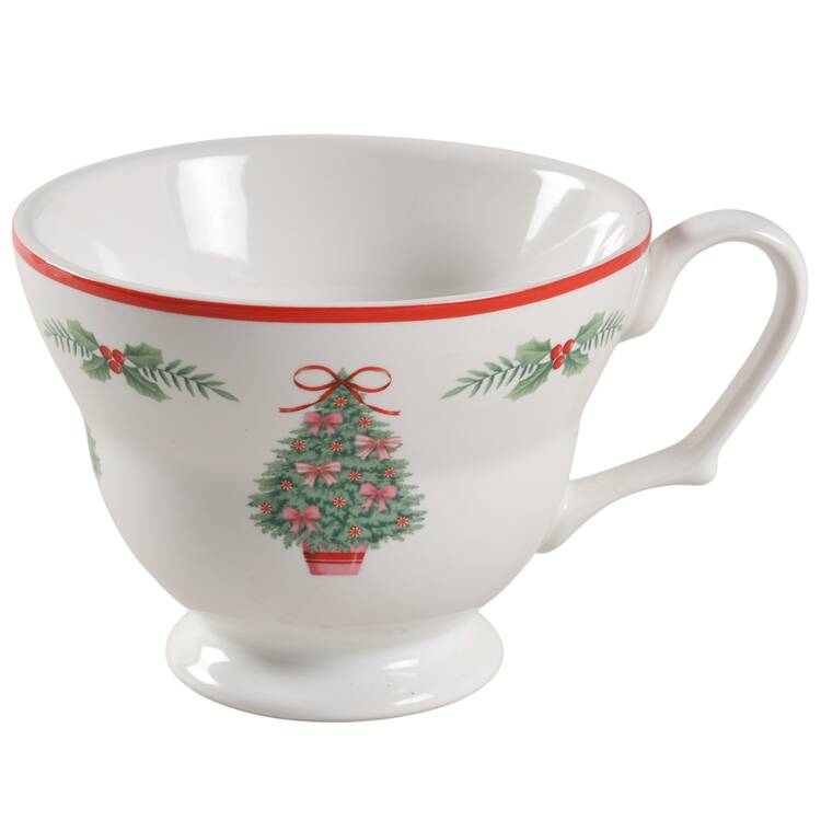 Pinkmas Footed Cup