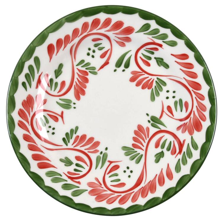 Puebla Multicolor Salad Plate