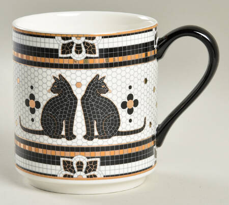 Bistro Tile Halloween Mug
