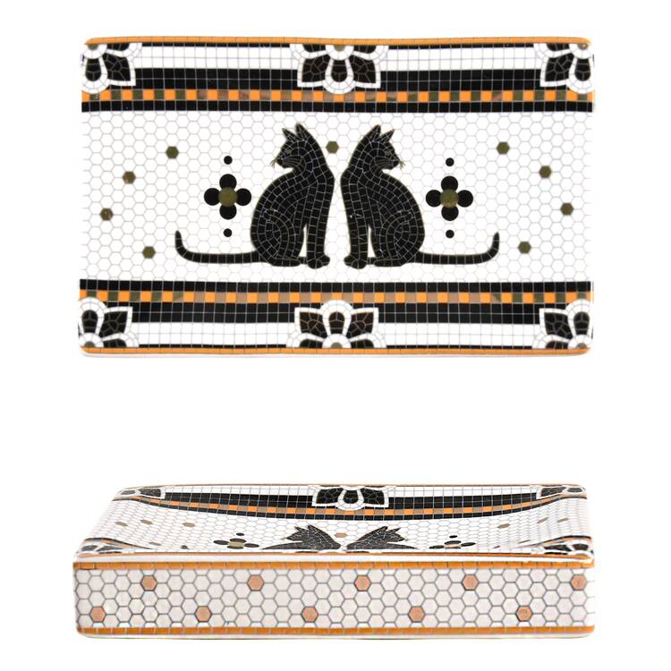 Bistro Tile Halloween Soap Dish