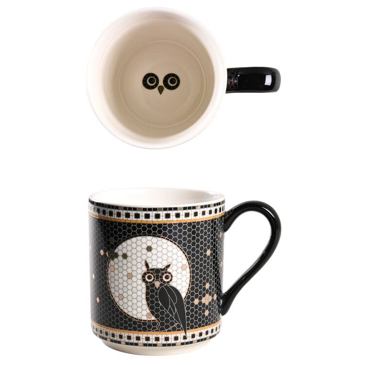 Bistro Tile Halloween Mug