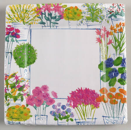 Table Decor Package of 8-Paper Salad Plate