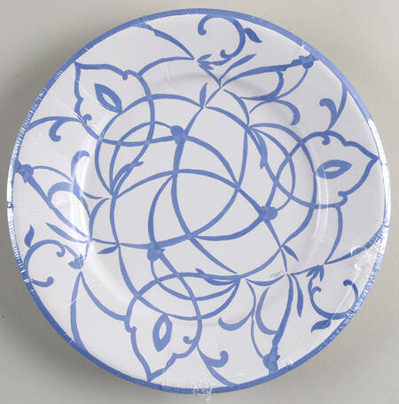 Table Decor Package of 8-Paper Salad Plate