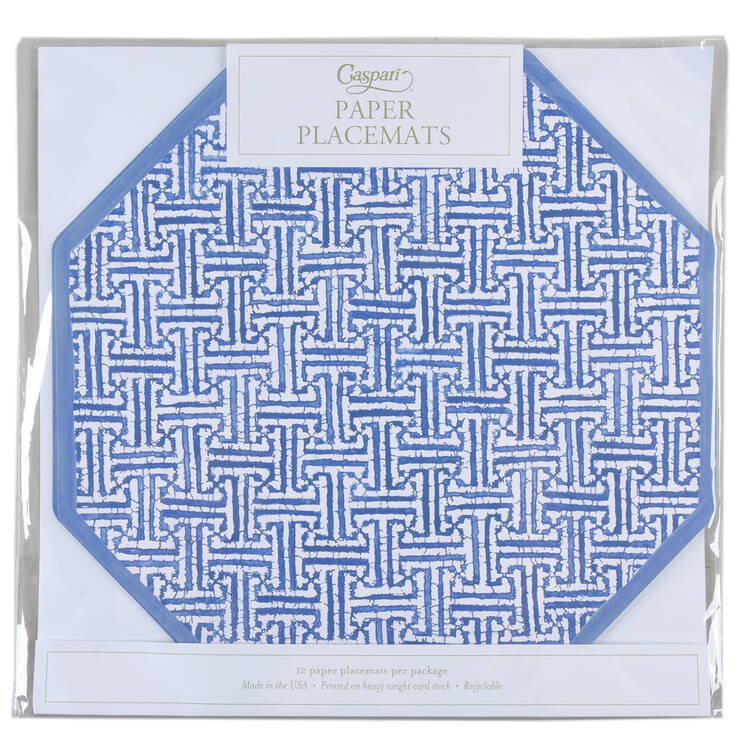 Table Decor Pad of 12 Paper Placemats
