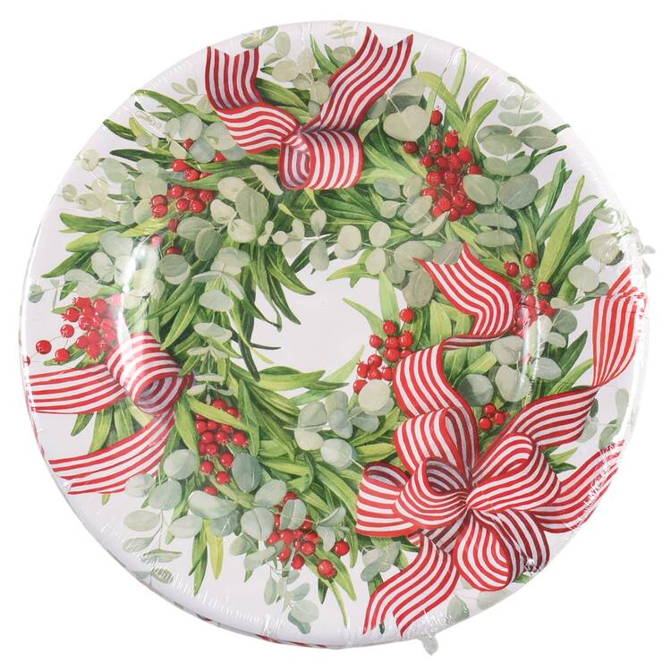 Table Decor Package of 8-Paper Salad Plate