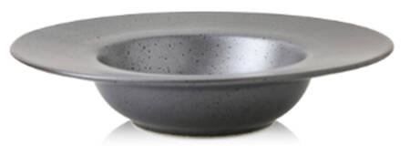 Valencia Grey Large Rim Soup Bowl