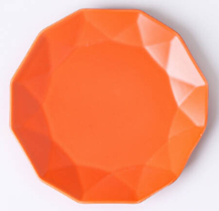 Jaime Orange Salad Plate
