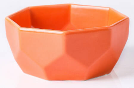 Jaime Orange Coupe Cereal Bowl