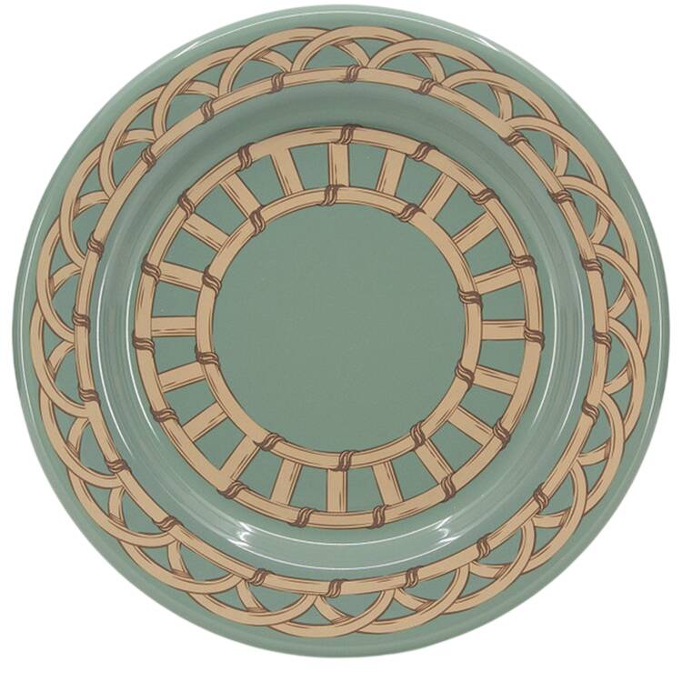 Domino Salad Plate