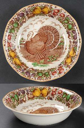 BAB4 9" Round Vegetable Bowl