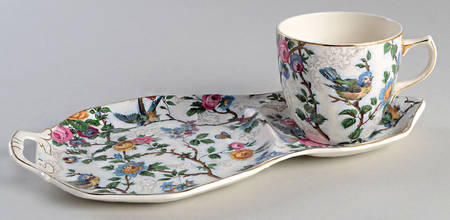 Lorna Doone Tea & Toast Snack Plate & Reg Cup Set