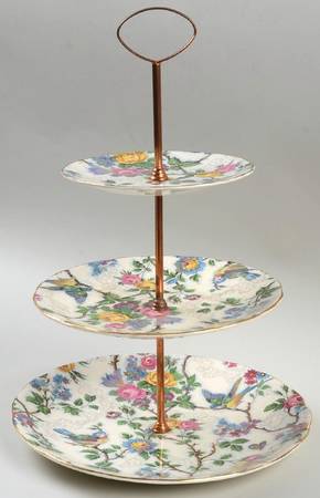 Lorna Doone 3-Tiered Serving Tray (DP, SP, BB)
