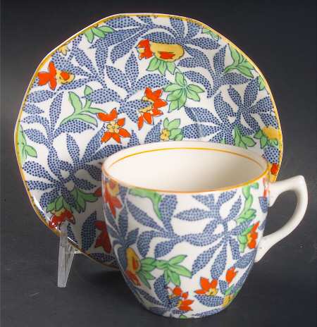 Fantasy Flat Cup & Saucer Set