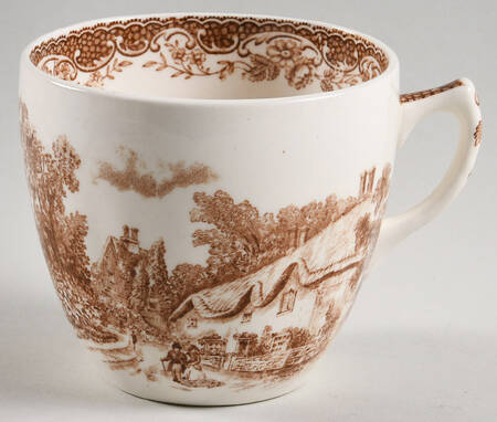 Olde England Brown (No Trim) Flat Cup