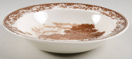 Olde England Brown (No Trim) Rim Cereal Bowl