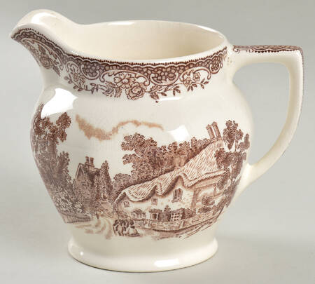 Olde England Brown (No Trim) Creamer