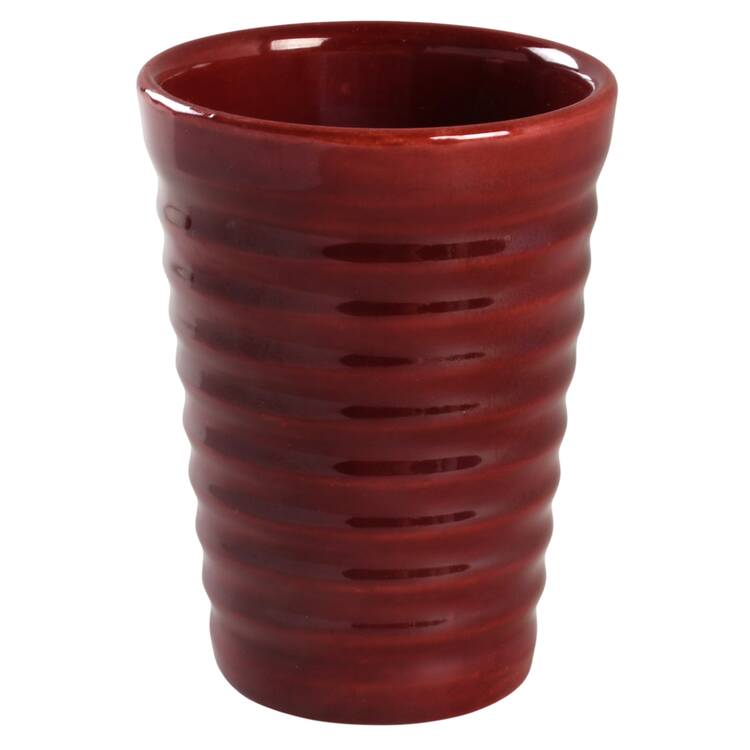 Ring Burgundy 12 Oz Tumbler
