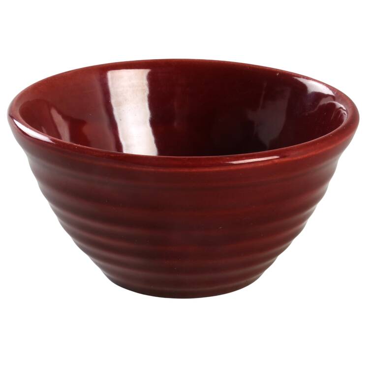 Ring Burgundy 5" Mixing Bowl