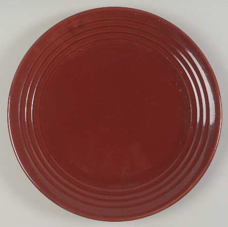 Ring Burgundy 12" Chop Plate (Round Platter)