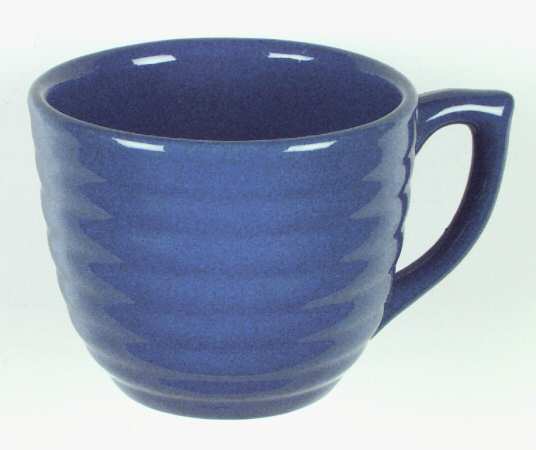 Ring Cobalt Blue Flat Cup
