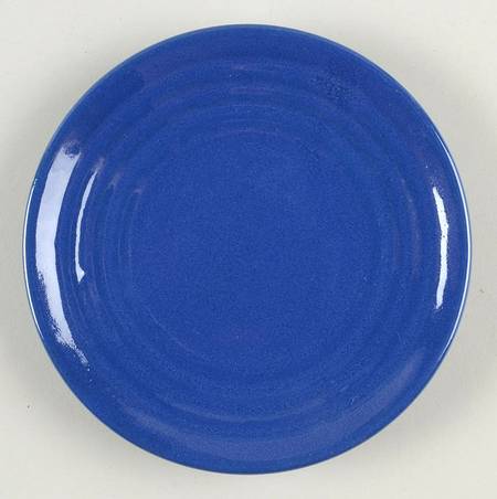 Ring Cobalt Blue Bread & Butter Plate by Bauer