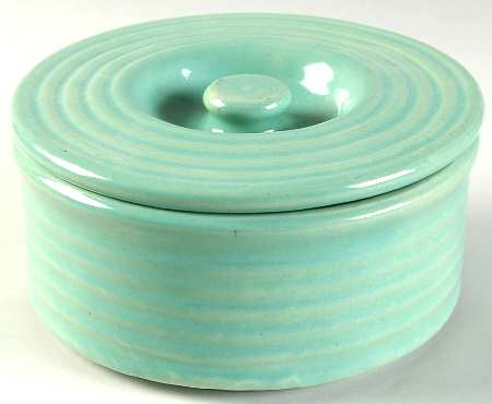 Ring Jade (Green) Large Refrigerator Jar & Lid