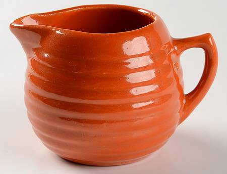 Ring Orange (Older, Circa 1940) Creamer