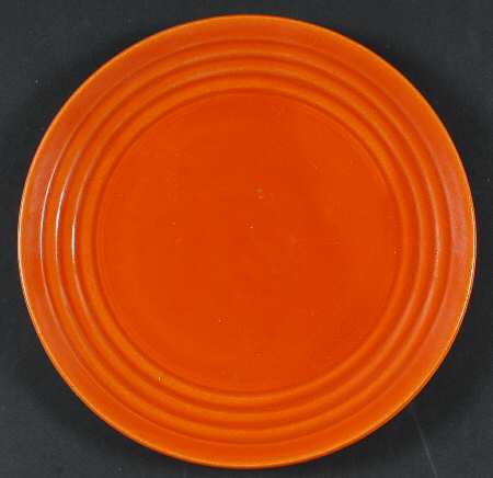 Ring Orange (Older, Circa 1940) Salad Plate